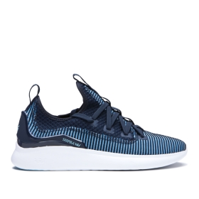 Supra Mens FACTOR Navy/Topaz/white Low Top Shoes | CA-92131